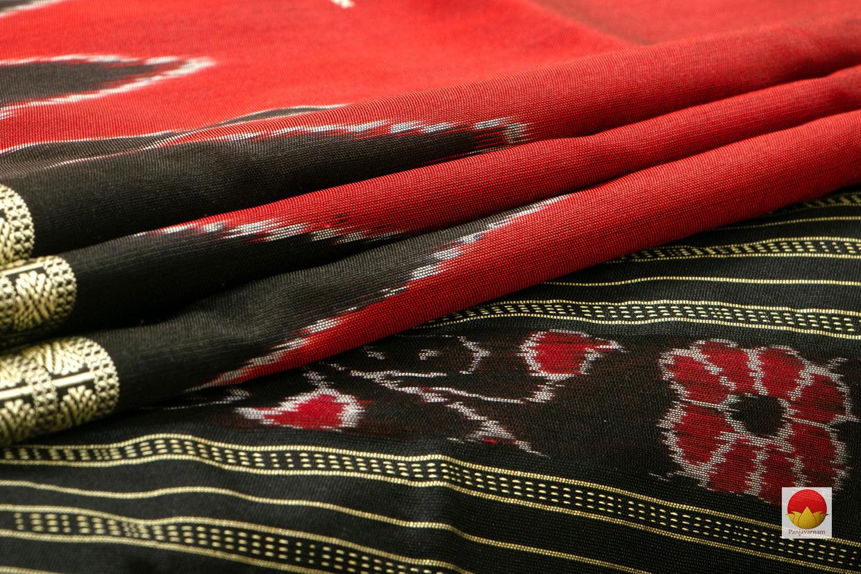 Sambalpuri Silk Saree - Handwoven Pure Silk - No Zari - PV MR 01 B - Sambalpuri Silk - Panjavarnam