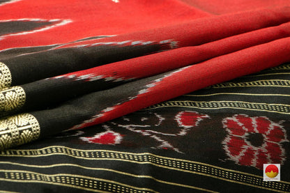 Sambalpuri Silk Saree - Handwoven Pure Silk - No Zari - PV MR 01 B - Sambalpuri Silk - Panjavarnam