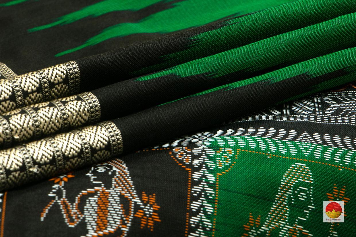 Sambalpuri Silk Saree - Handwoven Pure Silk - No Zari - PV MR 05 - Sambalpuri Silk - Panjavarnam