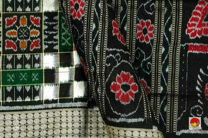 Sambalpuri Silk Saree - Handwoven Pure Silk - No Zari - PV MR 07 - Sambalpuri Silk - Panjavarnam