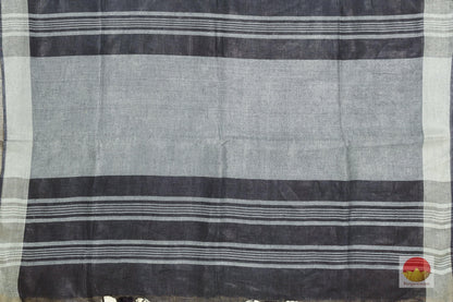 Shibori Handwoven Linen Saree - PL 221 Archives - Linen Sari - Panjavarnam