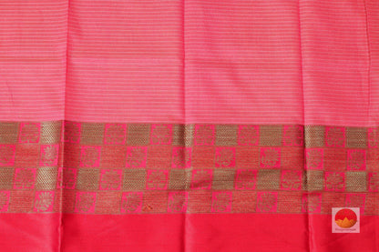 blouse of banarasi silk cotton saree