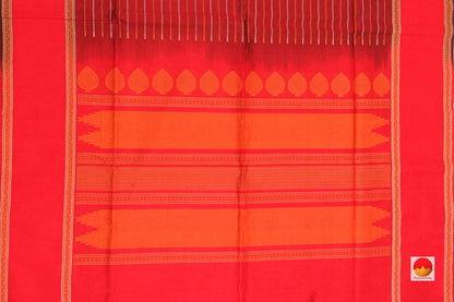 Silk Cotton Saree - Veldhari - Handwoven Kanchi Silk - KSC 321 - Silk Cotton - Panjavarnam