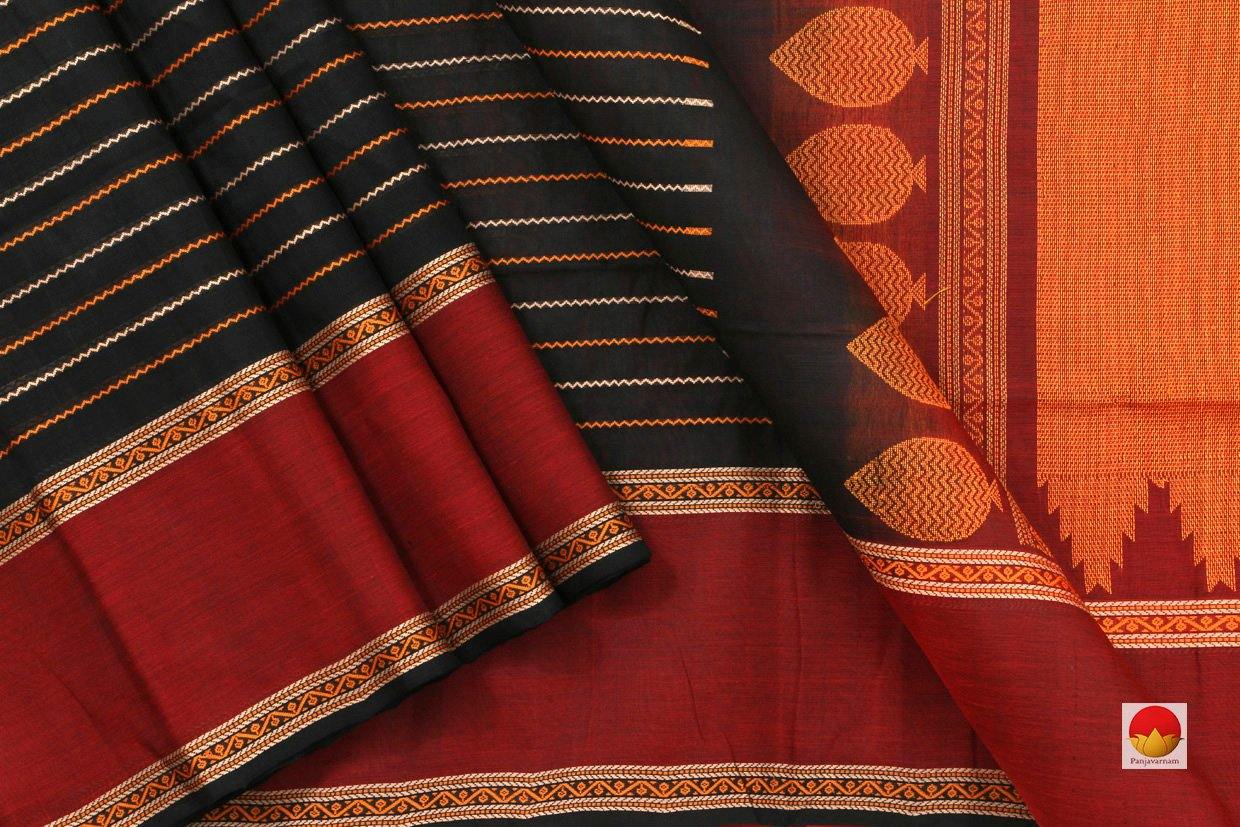Silk Cotton Saree - Veldhari - Handwoven Kanchi Silk - KSC 324 - Archives - Silk Cotton - Panjavarnam