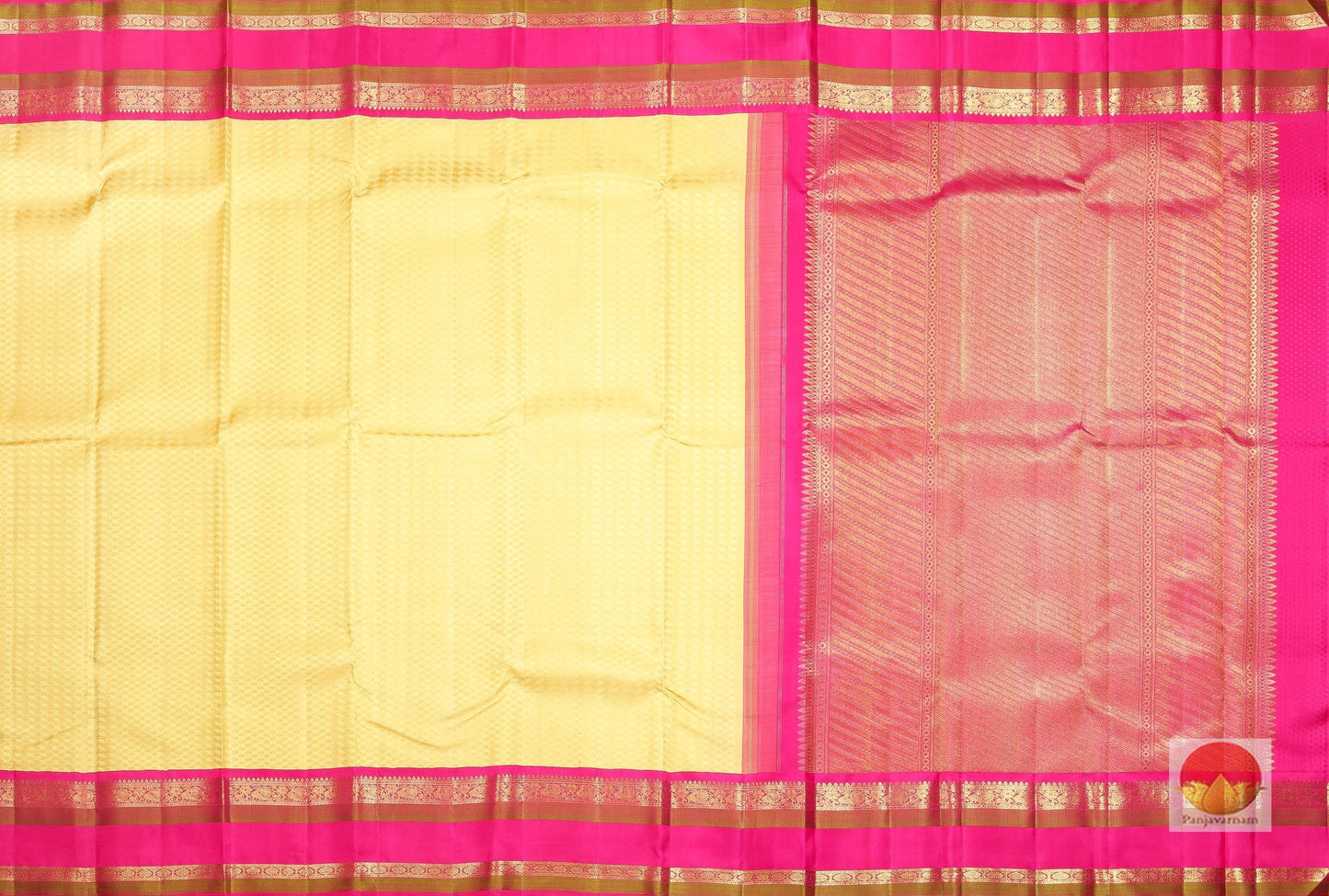 Silk Jacquard - Handwoven Pure Silk Kanjivaram Saree - Pure Zari - PV SVS 10239 - Archives - Silk Sari - Panjavarnam