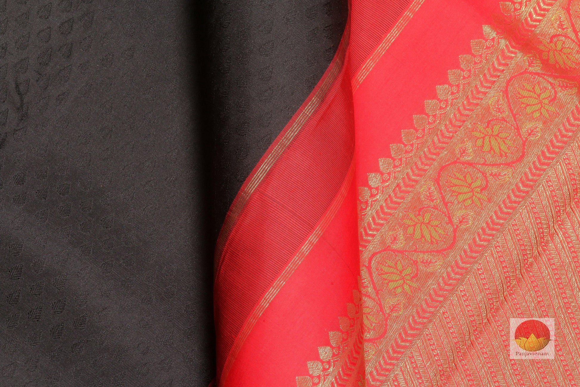 Silk Jacquard - Traditional Design Handwoven Pure Silk Kanjivaram Saree - Pure Zari - SVS 3865 Archives - Silk Sari - Panjavarnam