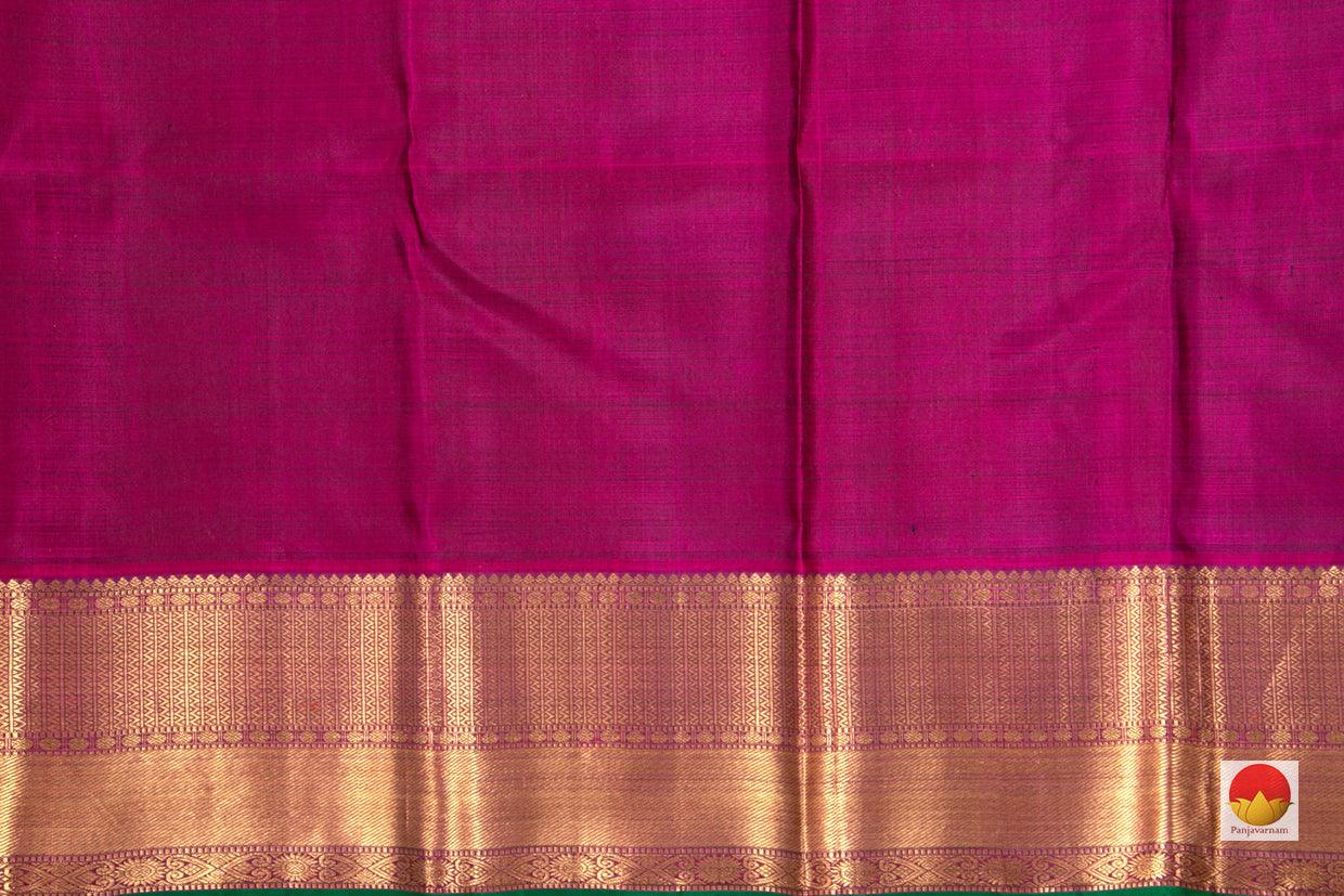 blouse details of kanchipuram pure silk saree