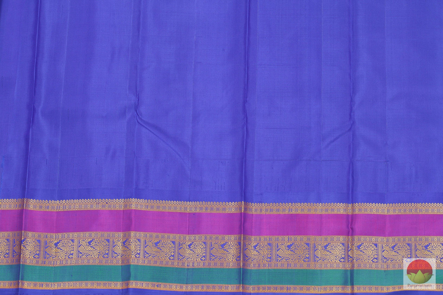 Silk Thread Border - Handwoven Pure Silk Kanjivaram Saree - No Zari - PV NZ 44720 Archives - Silk Sari - Panjavarnam