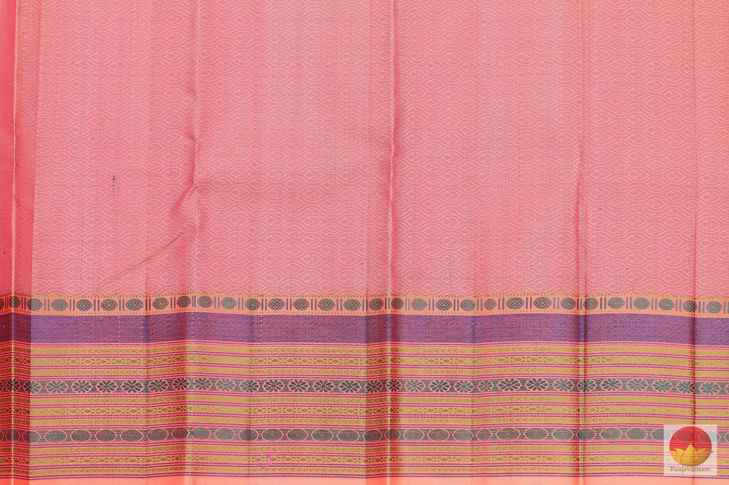 Silk Thread Border - Handwoven Pure Silk Kanjivaram Saree - No Zari - PV NZ 46771 Archives - Silk Sari - Panjavarnam