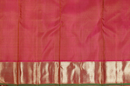 Silk Thread Work Handwoven Kanjivaram Pure Silk Saree - Pure Zari - PVA 0418 1327 - Silk Sari - Panjavarnam
