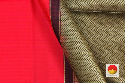 Soft Silk Saree - Handwoven Pure Silk - PV SRI SS 1395 - Silk Sari - Panjavarnam