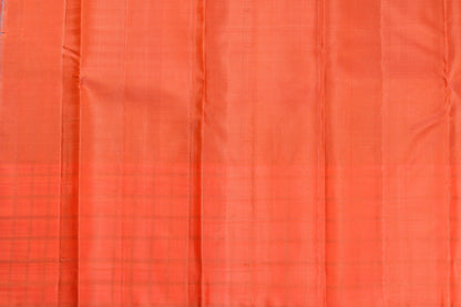 Temple Border Handwoven Kanjivaram Pure Silk Saree - No Zari - PVM 0318 1252 - Silk Sari - Panjavarnam
