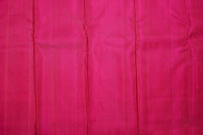Temple Border Handwoven Kanjivaram Pure Silk Saree - PVA 0418 1259 - Silk Sari - Panjavarnam