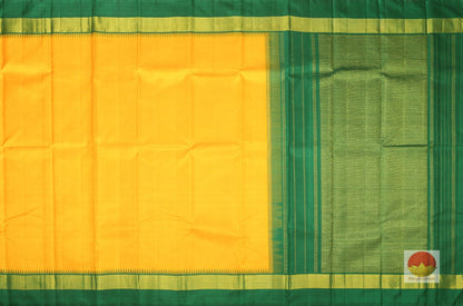 Temple Border Handwoven Pure Silk Kanjivaram Saree - PA SVS 29 Archives - Silk Sari - Panjavarnam