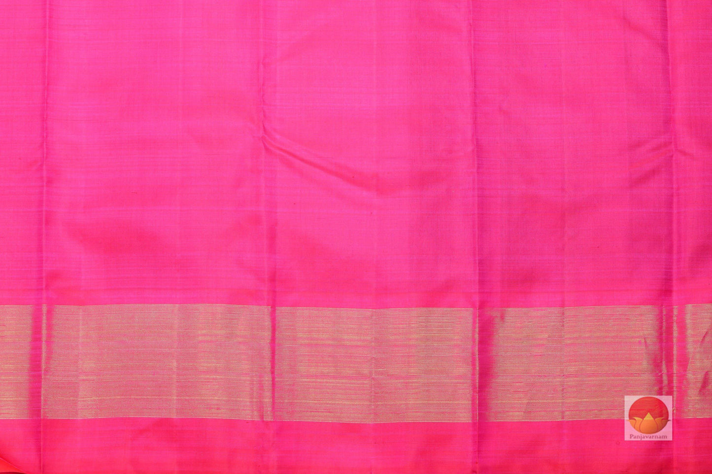 Temple Border Handwoven Pure Silk Kanjivaram Saree - Pure Zari - PA 196 - Archives - Silk Sari - Panjavarnam