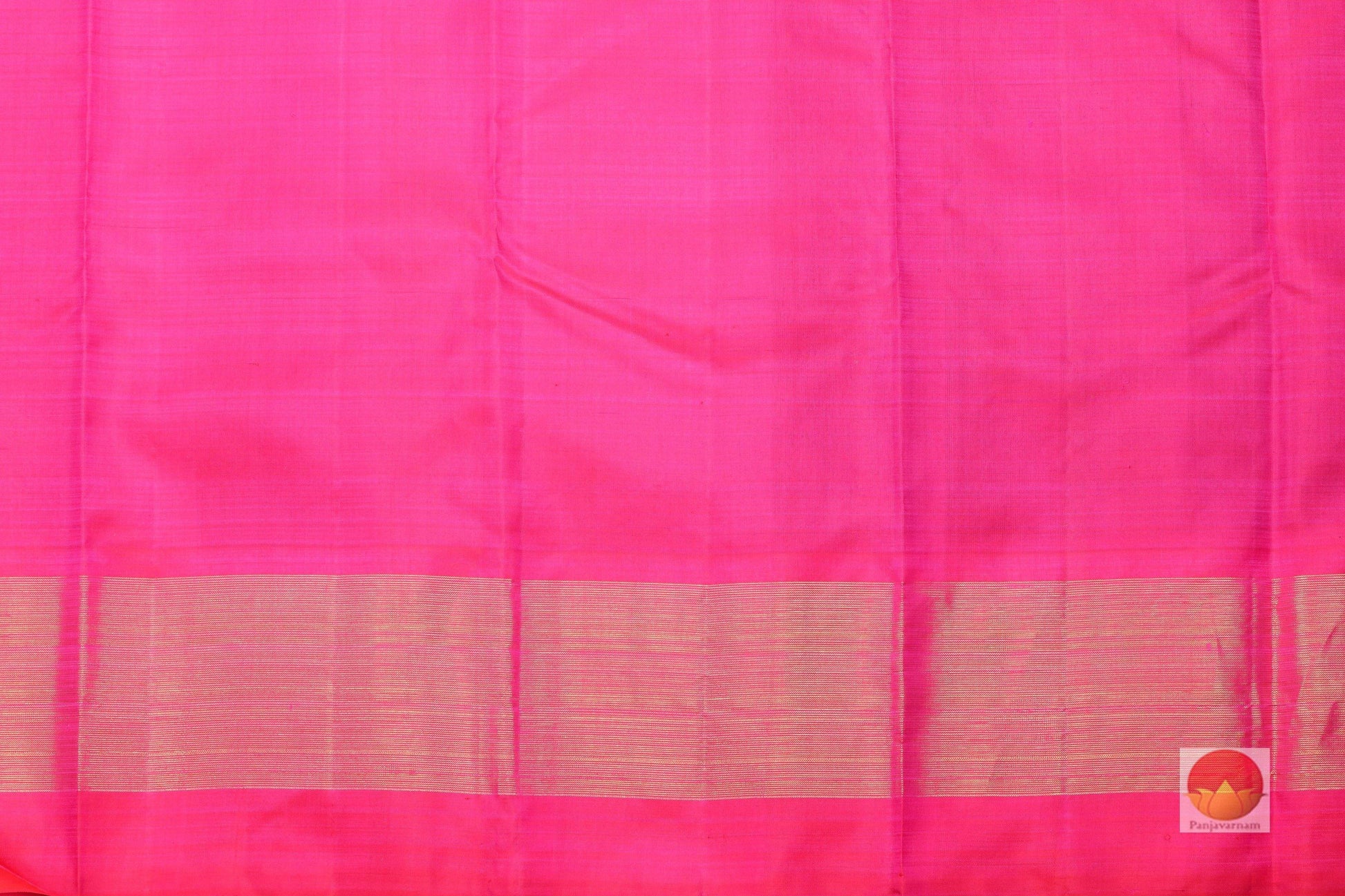 Temple Border Handwoven Pure Silk Kanjivaram Saree - Pure Zari - PA 196 - Archives - Silk Sari - Panjavarnam