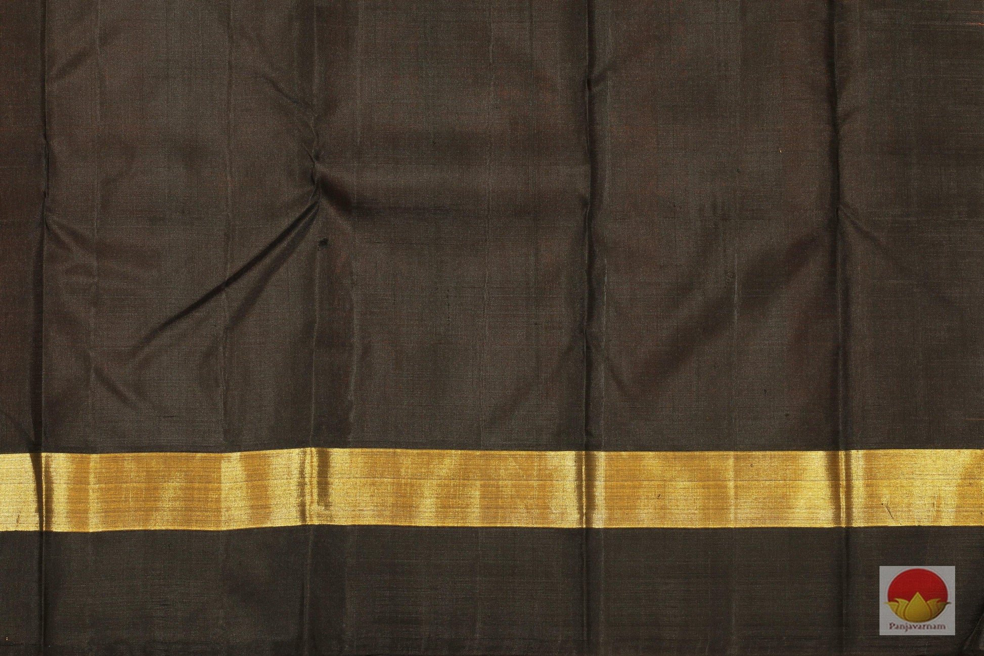 Temple Border - Handwoven Pure Silk Kanjivaram Saree - Pure Zari - PV 451 Archives - Silk Sari - Panjavarnam
