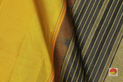 Temple Border Handwoven Pure Silk Kanjivaram Saree - Pure Zari - PV 6291 Archives - Silk Sari - Panjavarnam