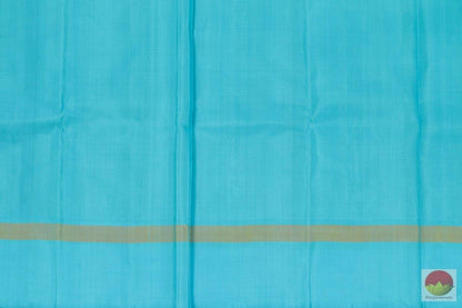 Temple Border - Handwoven Pure Silk Kanjivaram Saree - Pure Zari - PV G 4204 Archives - Silk Sari - Panjavarnam