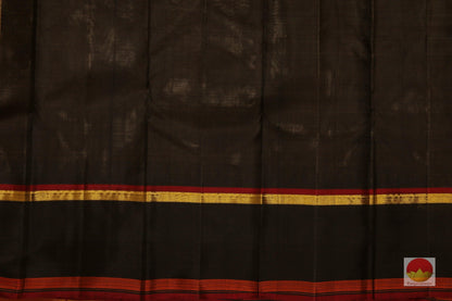 Temple Border - Handwoven Pure Silk Kanjivaram Saree - Pure Zari - PV VL 03 Archives - Silk Sari - Panjavarnam