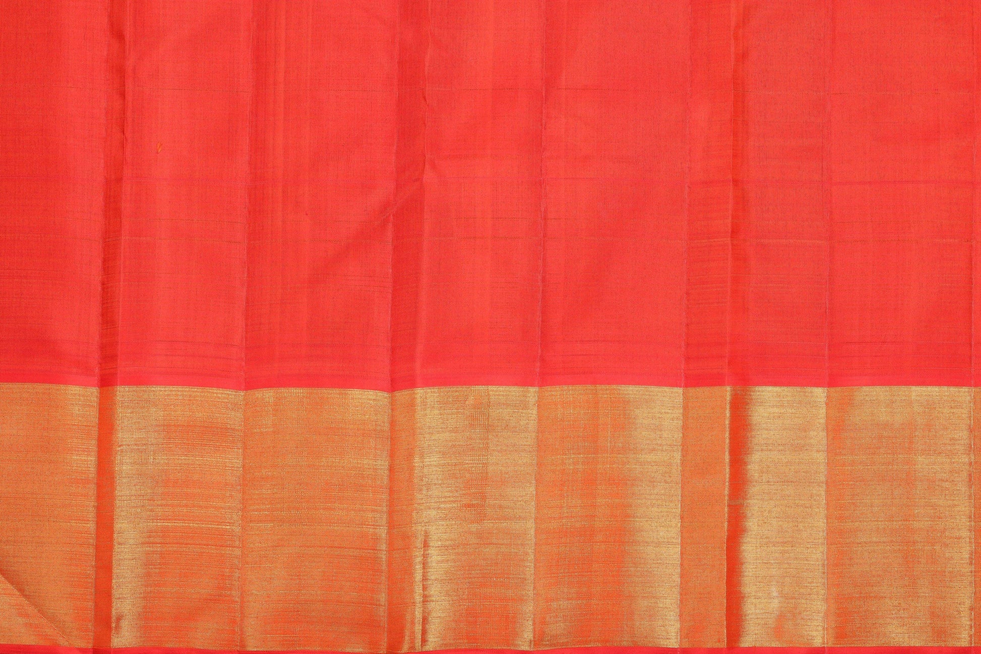 Temple Border Handwoven Pure Silk Kanjivaram Saree - Pure Zari - PVJL 0718 1540 - Silk Sari - Panjavarnam