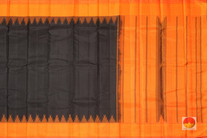 Temple Border Handwoven Pure Silk Kanjivaram Saree - Pure Zari - PVSP 1571 Archives - Silk Sari - Panjavarnam