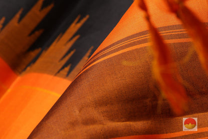 Temple Border Handwoven Pure Silk Kanjivaram Saree - Pure Zari - PVSP 1571 Archives - Silk Sari - Panjavarnam