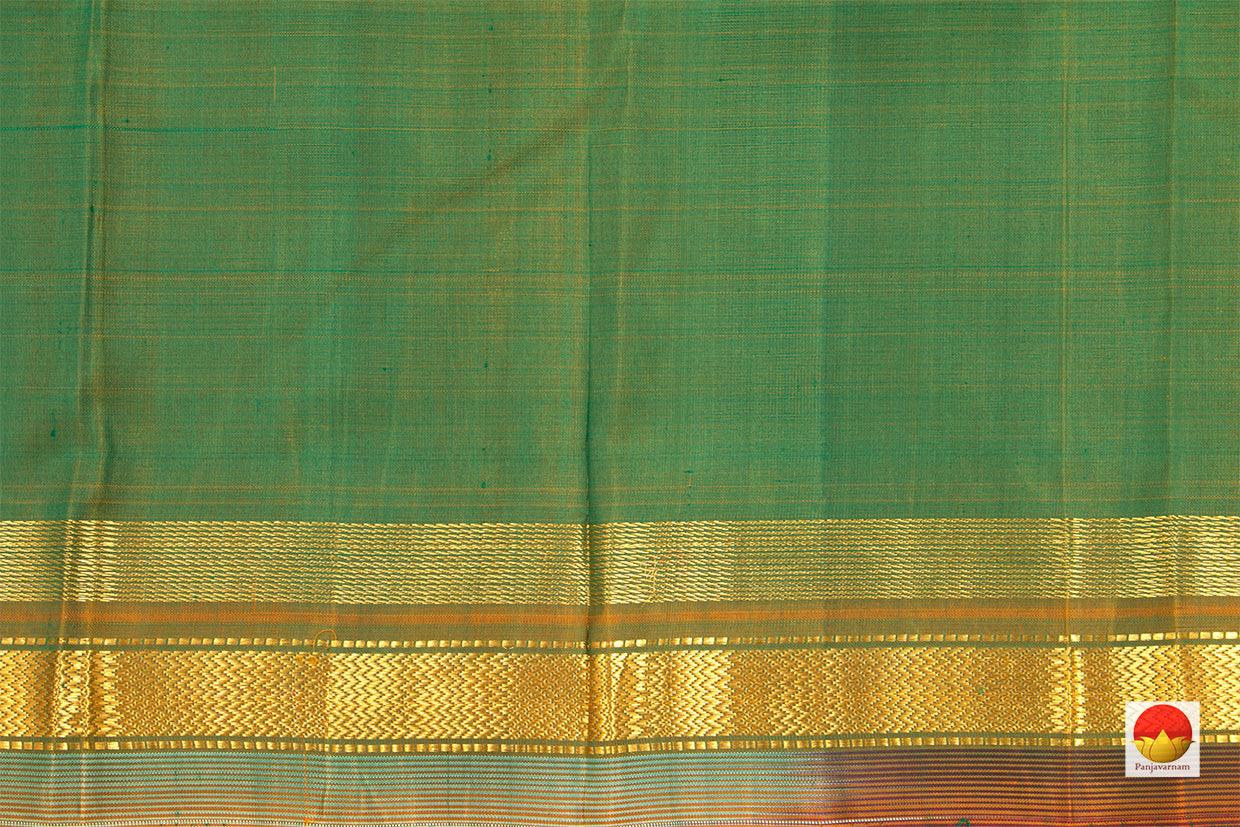Thirubhuvanam Silk Saree - Handwoven Pure Silk - Pure Zari - PV ABI 46924 - Silk Sari - Panjavarnam