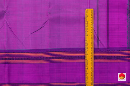 Thirubuvanam Silk Saree - Handwoven Pure Silk - No Zari - PV ABI 46721 - Thirubuvanam Silks - Panjavarnam
