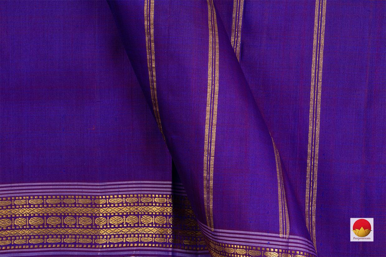 Thirubuvanam Silk Saree - Handwoven Pure Silk - Pure Zari - PV ABI 46742 - Thirubuvanam Silks - Panjavarnam