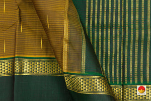 Thirubuvanam Silk Saree - Handwoven Pure Silk - Pure Zari - PV ABI 46928 - Thirubuvanam Silks - Panjavarnam PV ABI 46928