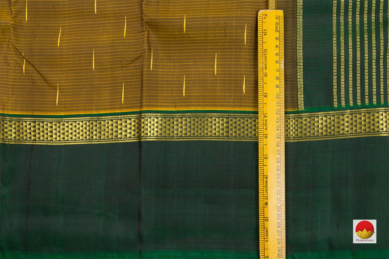 Thirubuvanam Silk Saree - Handwoven Pure Silk - Pure Zari - PV ABI 46928 - Thirubuvanam Silks - Panjavarnam PV ABI 46928