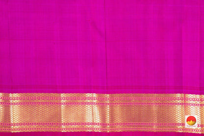 Thirubuvanam Silk Saree - Handwoven Pure Silk - Pure Zari - PV ABI 47229 - Thirubuvanam Silks - Panjavarnam