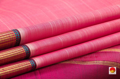 Thirubuvanam Silk Saree - Handwoven Pure Silk - Pure Zari - PV ABI 47237 - Thirubuvanam Silks - Panjavarnam