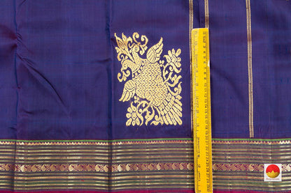 Thirubuvanam Silk Saree - Handwoven Pure Silk - Pure Zari - PV ABI 47238 - Silk Sari - Panjavarnam