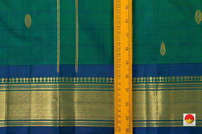 Thirubuvanam Silk Saree - Handwoven Pure Silk - PV ABI 104 - Thirubuvanam Silks - Panjavarnam