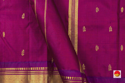 Thirubuvanam Silk Saree - Handwoven Pure Silk - PV ABI 107 - Silk Sari - Panjavarnam
