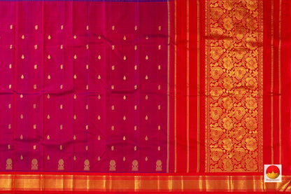 Thirubuvanam Silk Saree - Handwoven Pure Silk - PV ABI 110 - Thirubuvanam Silks - Panjavarnam