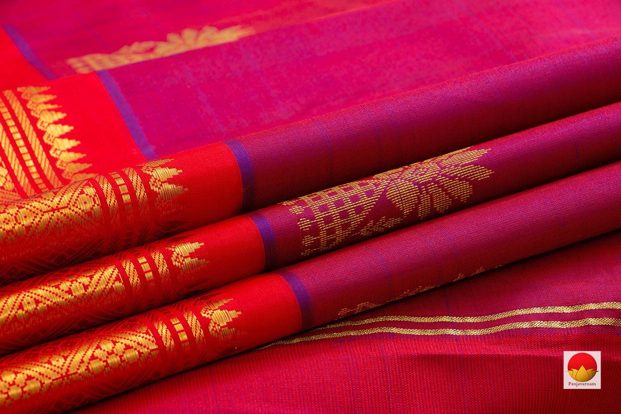 Thirubuvanam Silk Saree - Handwoven Pure Silk - PV ABI 110 - Thirubuvanam Silks - Panjavarnam