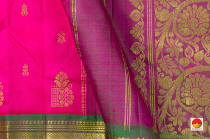 Thirubuvanam Silk Saree - Handwoven Pure Silk - PV ABI 111 - Thirubuvanam Silks - Panjavarnam