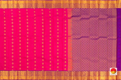 Thirubuvanam Silk Saree - Handwoven Pure Silk - PV KRI 108 - Silk Sari - Panjavarnam