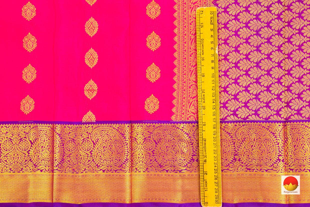 Thirubuvanam Silk Saree - Handwoven Pure Silk - PV KRI 108 - Silk Sari - Panjavarnam