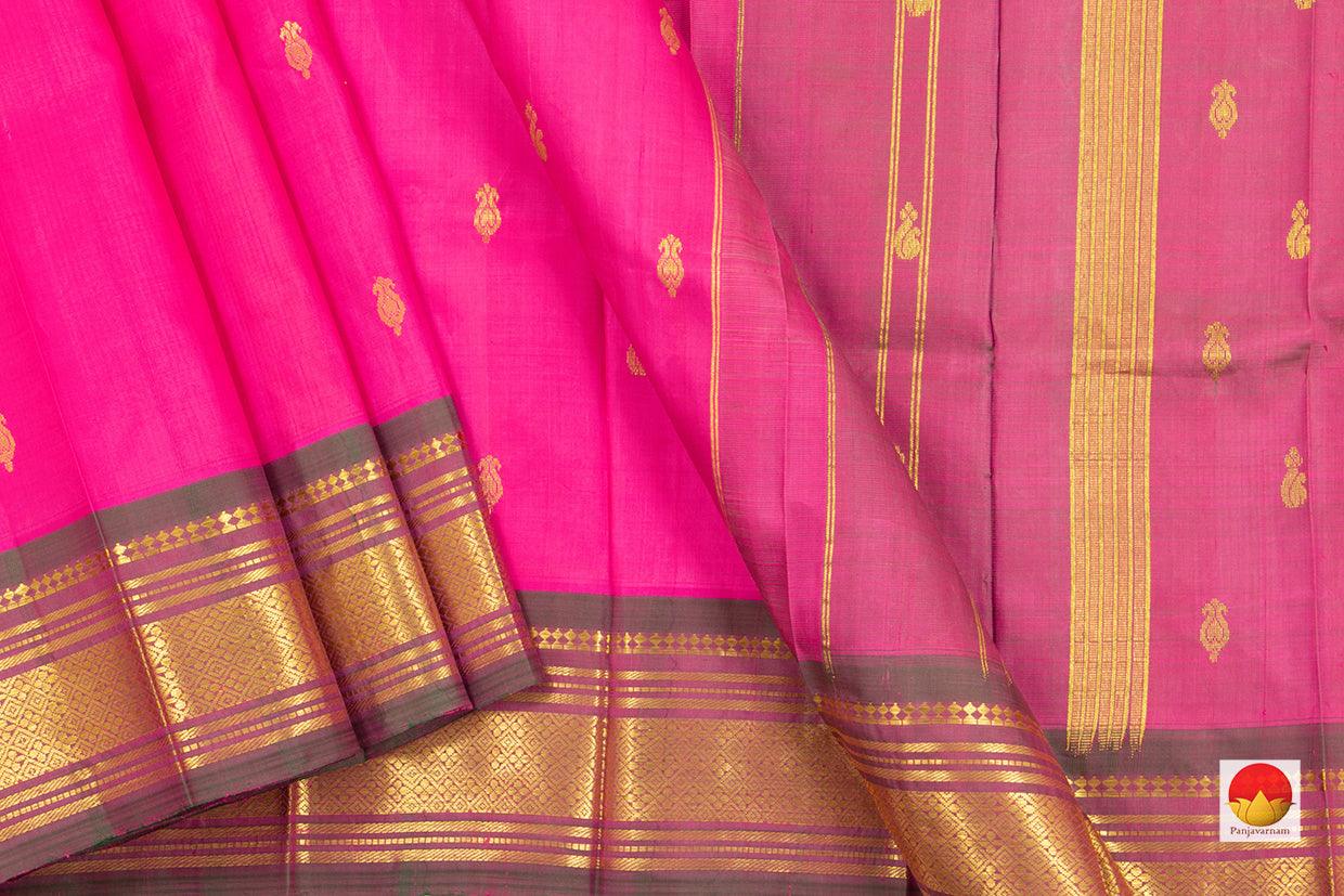 Thirubuvanam Silk Saree - Handwoven Pure Silk - PV KRI 112 - Thirubuvanam Silks - Panjavarnam