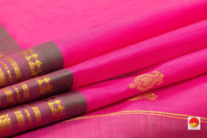 Thirubuvanam Silk Saree - Handwoven Pure Silk - PV KRI 112 - Thirubuvanam Silks - Panjavarnam