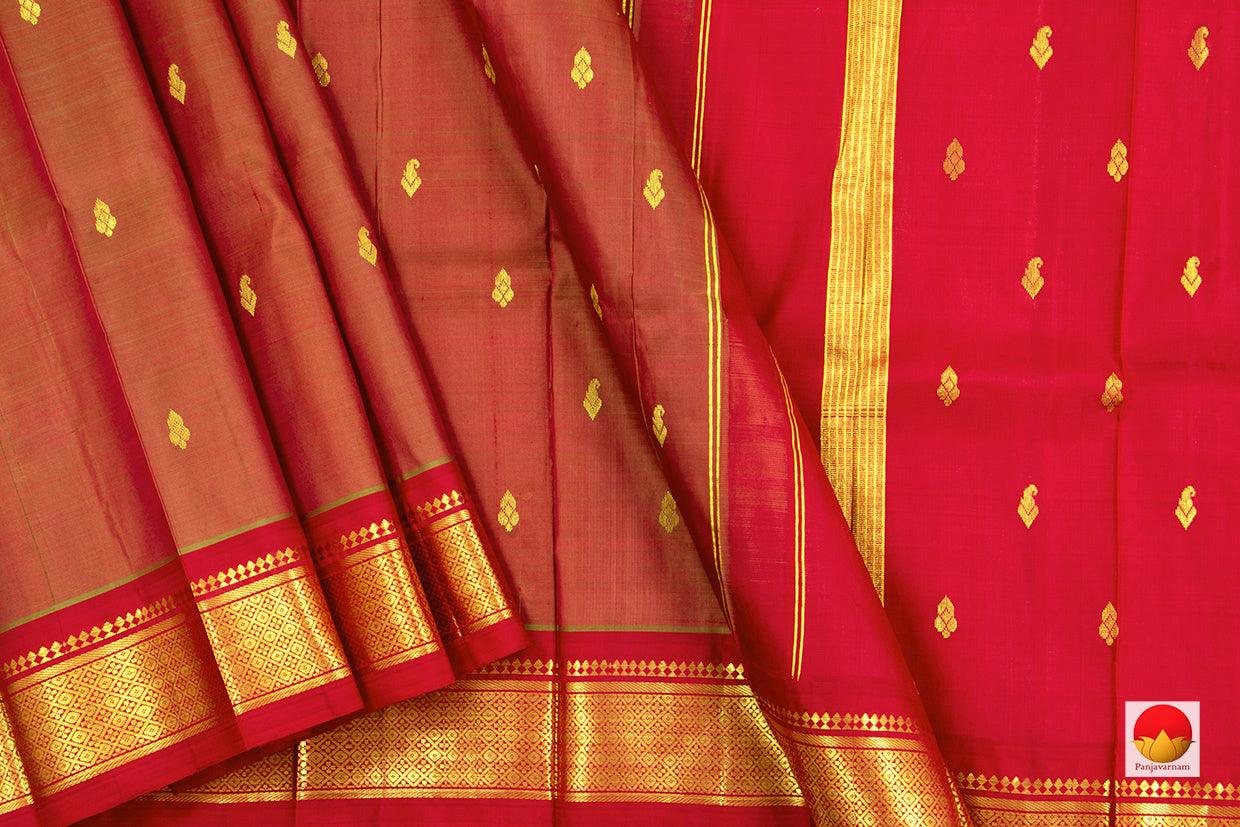 Thirubuvanam Silk Saree - Handwoven Pure Silk - PV KRI 113 - Thirubuvanam Silks - Panjavarnam