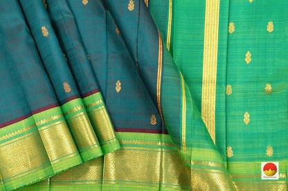 Thirubuvanam Silk Saree - Handwoven Pure Silk - PV KRI 118 - Thirubuvanam Silks - Panjavarnam