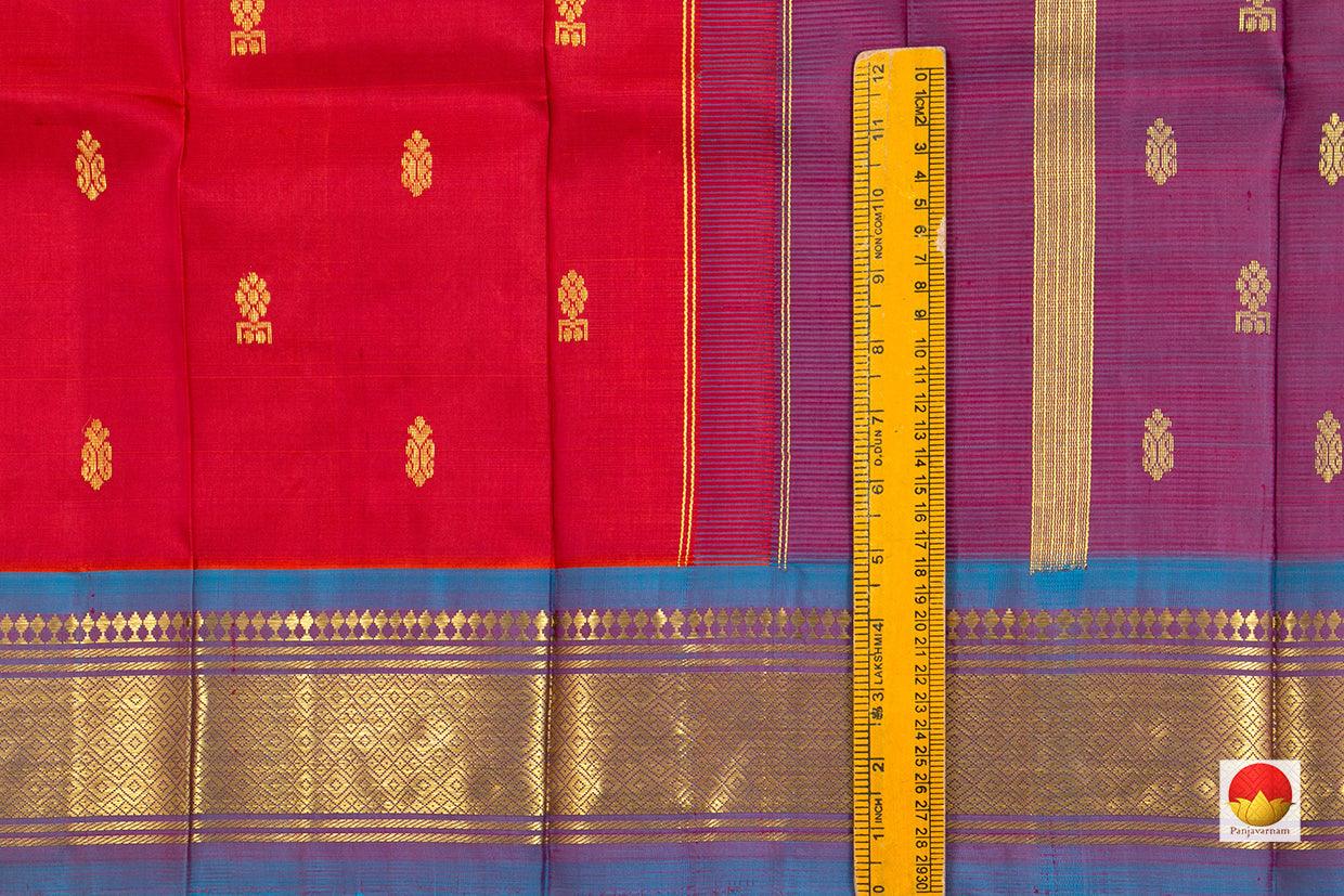Thirubuvanam Silk Saree - Handwoven Pure Silk - PV KRI 119 - Thirubuvanam Silks - Panjavarnam