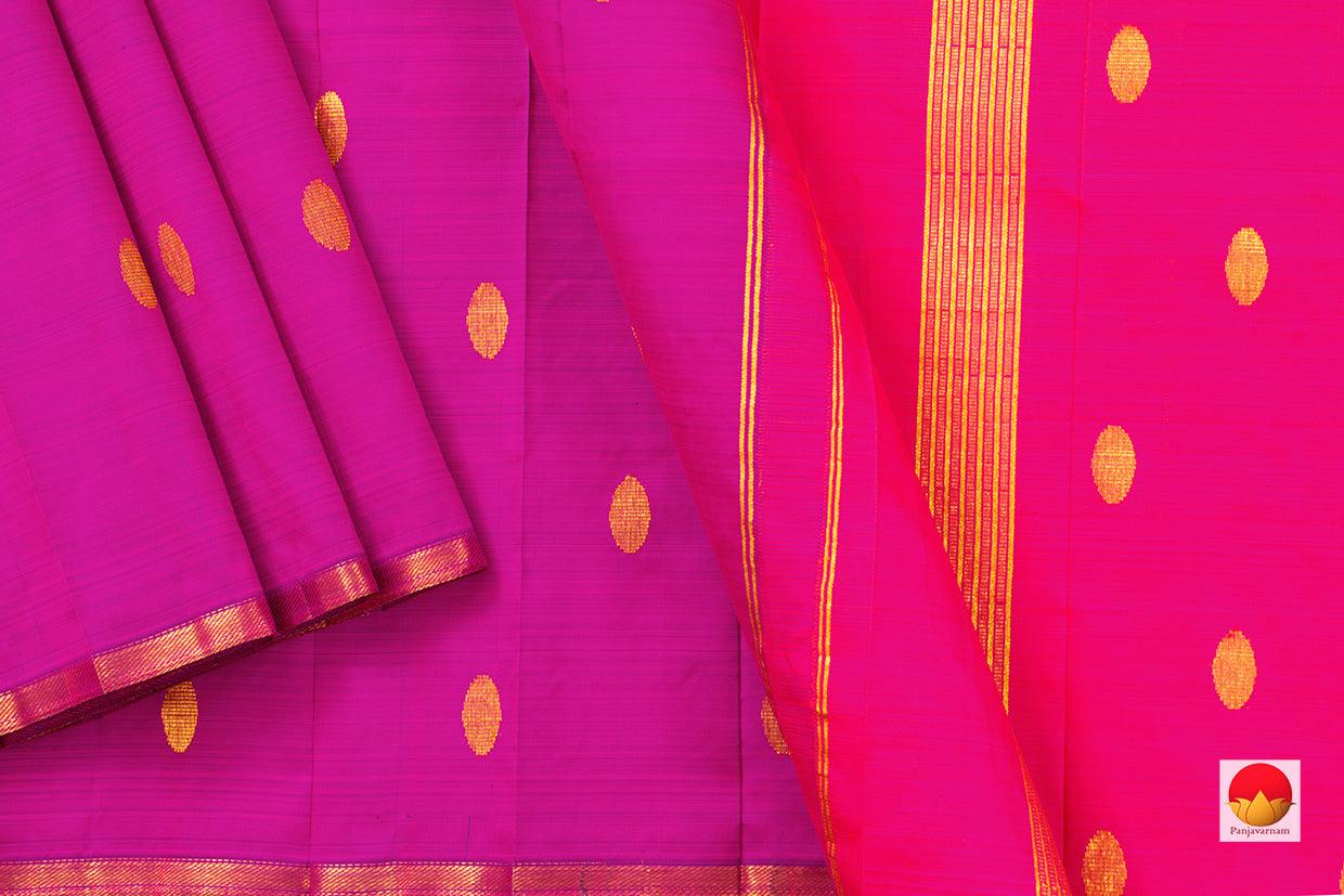 Thirubuvanam Silk Saree - Handwoven Pure Silk - PV TVS 01 - Thirubuvanam Silks - Panjavarnam