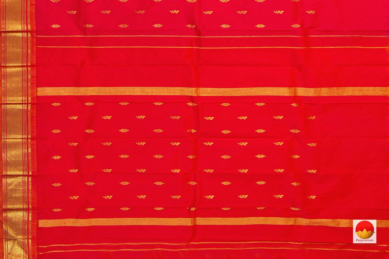 Thirubuvanam Silk Saree - Handwoven Pure Silk - PV TVS 05 - Thirubuvanam Silks - Panjavarnam