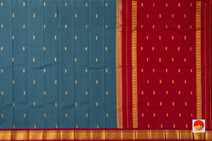 Thirubuvanam Silk Saree - Handwoven Pure Silk - PV TVS 08 - Thirubuvanam Silks - Panjavarnam